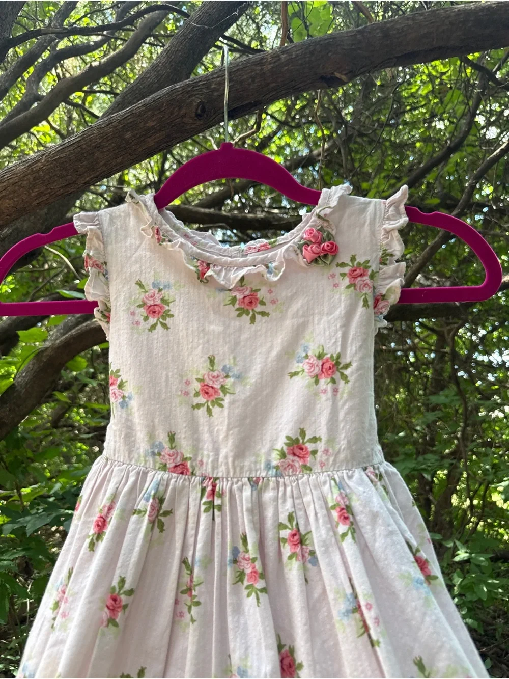 Laura Ashley Rose Garden Girls Dress